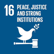 SDG16 Peace, Justice, and Strong Institutions